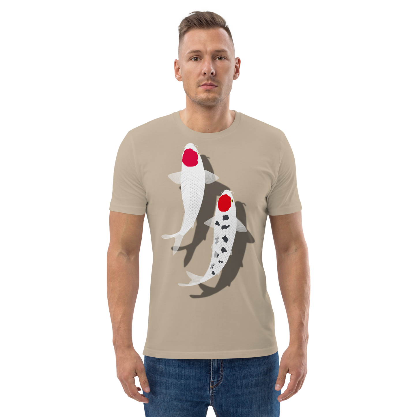 [Carp] T-shirt Tanzen Rood Wit (Unisex)