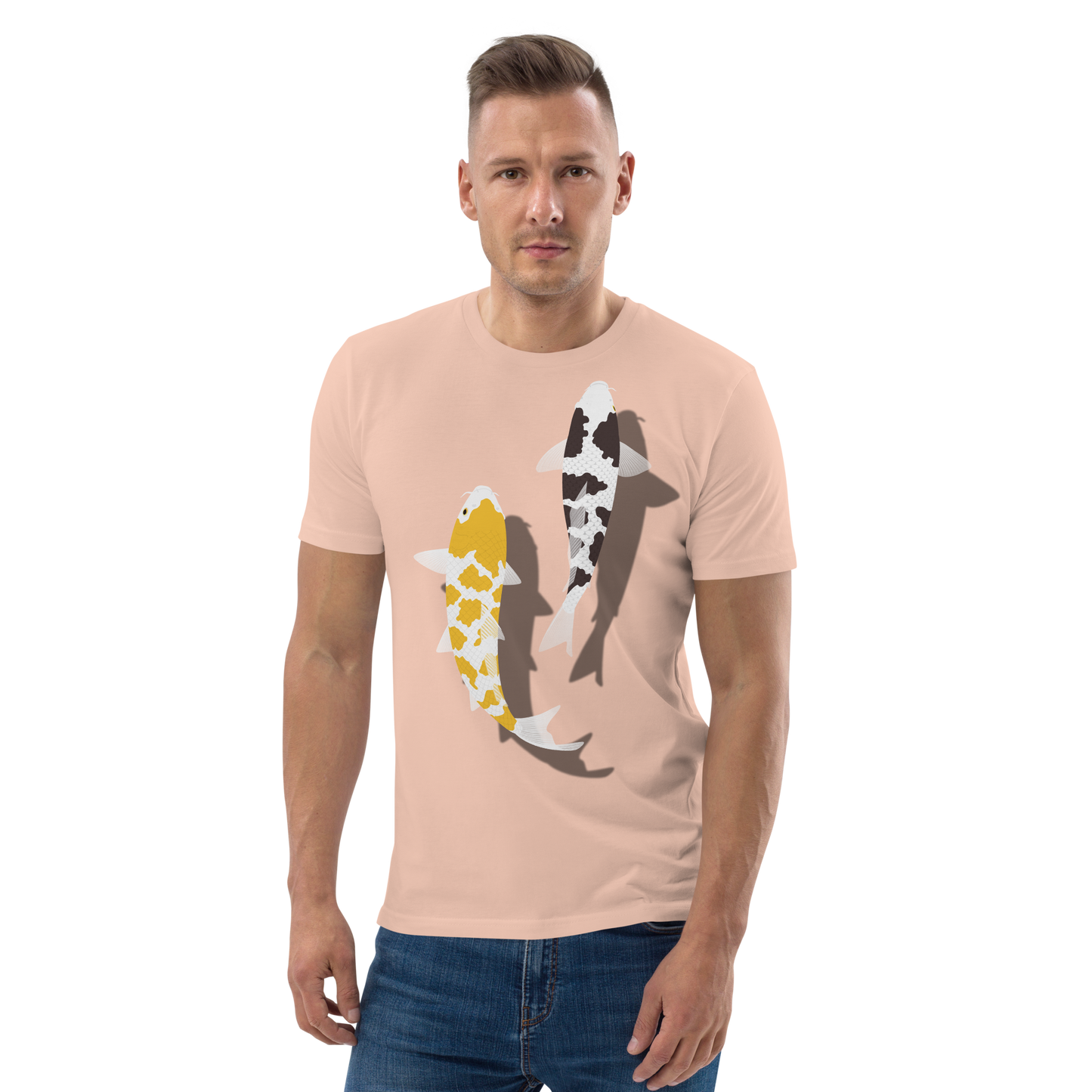 [Karper] T-shirt witte schildpad, Duitse spanning (unisex)