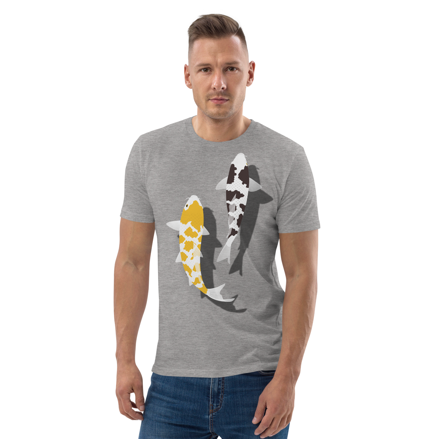 [Karper] T-shirt witte schildpad, Duitse spanning (unisex)